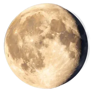 Abnehmender Mond